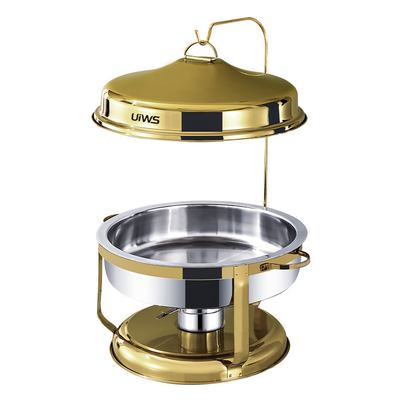 Nồi hâm nóng buffet 9L dùng cồn inox 304 OEM YGCL11