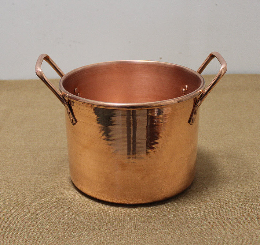 Nồi đồng đỏ copper đáy từ 18-26cm OEM LSC05
