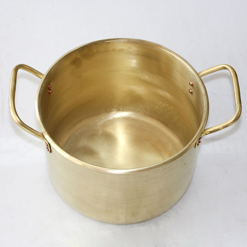 Nồi đồng đỏ copper đáy từ 18-26cm OEM LSC05