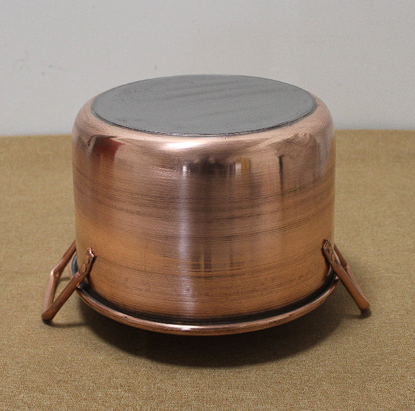 Nồi đồng đỏ copper đáy từ 18-26cm OEM LSC05